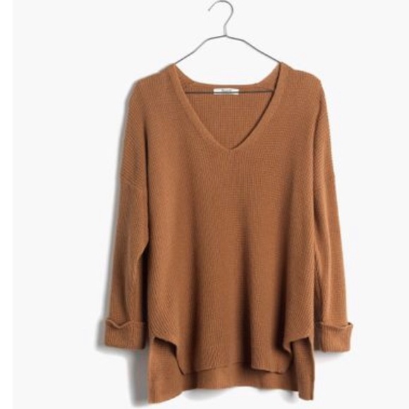 camel brown sweater